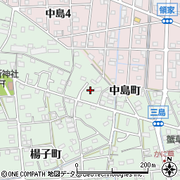 静岡県浜松市中央区楊子町200周辺の地図