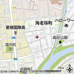 静岡県浜松市中央区浅田町155周辺の地図