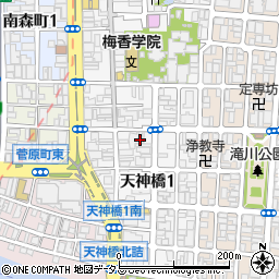 植田琴三絃店周辺の地図