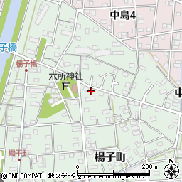 静岡県浜松市中央区楊子町283周辺の地図