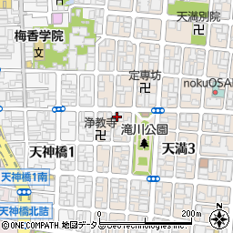 大阪府大阪市北区天満4丁目10-10周辺の地図