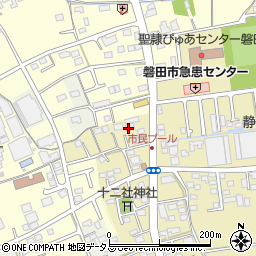 静岡県磐田市上大之郷338周辺の地図