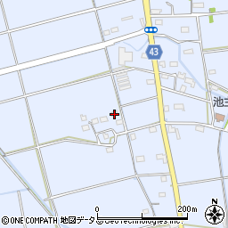 静岡県磐田市大原1822周辺の地図