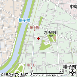 静岡県浜松市中央区楊子町454周辺の地図
