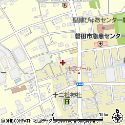 静岡県磐田市上大之郷19周辺の地図