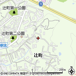奈良県生駒市辻町1033周辺の地図