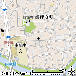 静岡県浜松市中央区龍禅寺町444周辺の地図