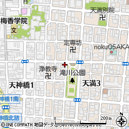大阪府大阪市北区天満4丁目10-12周辺の地図