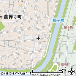 静岡県浜松市中央区龍禅寺町470周辺の地図