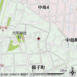静岡県浜松市中央区楊子町1060周辺の地図