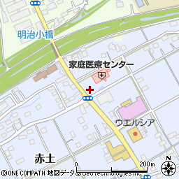 静岡県菊川市赤土1061周辺の地図