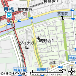 【個室・和食・会席・はも・すっぽん料理】 京橋 新市 SHINICHI周辺の地図