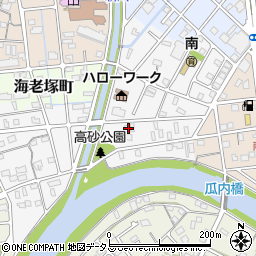 静岡県浜松市中央区浅田町43周辺の地図