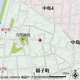静岡県浜松市中央区楊子町1055周辺の地図