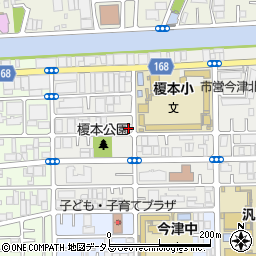大栄紙工周辺の地図