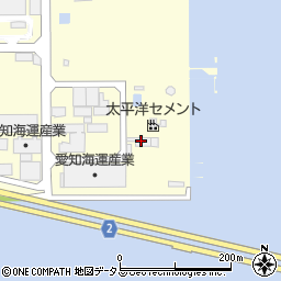 愛知海運産業株式会社　田原マリーナ周辺の地図
