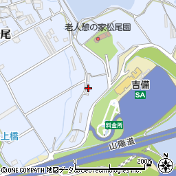 岡山県岡山市北区松尾836-2周辺の地図