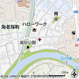 静岡県浜松市中央区浅田町46周辺の地図