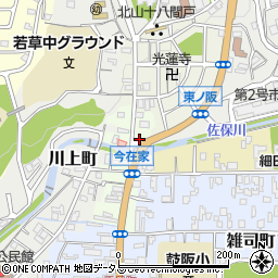奈良県奈良市今在家町21周辺の地図
