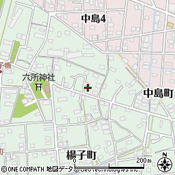静岡県浜松市中央区楊子町1058周辺の地図