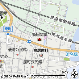 静岡県湖西市新居町新居1227周辺の地図