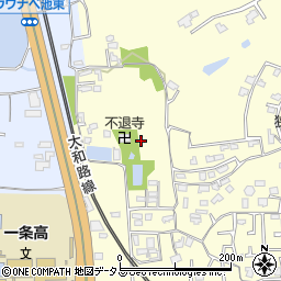 奈良県奈良市法蓮東垣内町周辺の地図