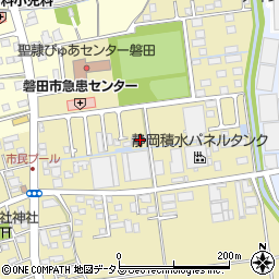 静岡県磐田市上大之郷63周辺の地図