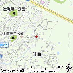 奈良県生駒市辻町651周辺の地図