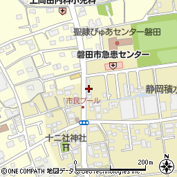 静岡県磐田市上大之郷55周辺の地図