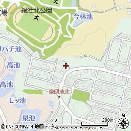 岡山県総社市泉15-65周辺の地図