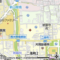 ホットマン株式会社　奈良近鉄店周辺の地図