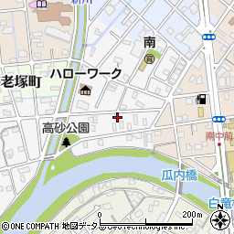 静岡県浜松市中央区浅田町28周辺の地図