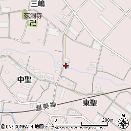 愛知県豊橋市老津町三嶋54周辺の地図