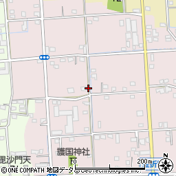 静岡県浜松市中央区金折町115周辺の地図
