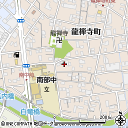 静岡県浜松市中央区龍禅寺町443周辺の地図