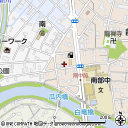 静岡県浜松市中央区龍禅寺町743周辺の地図