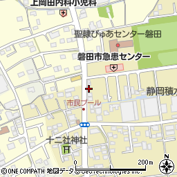 静岡県磐田市上大之郷54周辺の地図