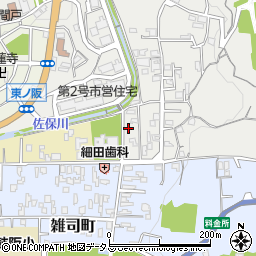奈良県奈良市川上町6周辺の地図
