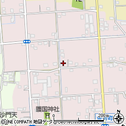 静岡県浜松市中央区金折町502周辺の地図