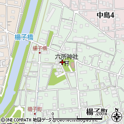 静岡県浜松市中央区楊子町435周辺の地図