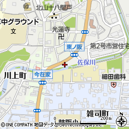 奈良県奈良市川上町413-11周辺の地図