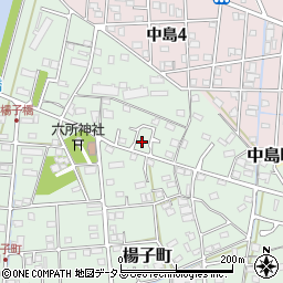 静岡県浜松市中央区楊子町1067周辺の地図