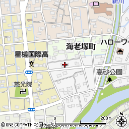 静岡県浜松市中央区浅田町161周辺の地図
