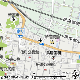 静岡県湖西市新居町新居1264周辺の地図