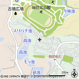岡山県総社市泉15-41周辺の地図