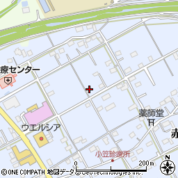 静岡県菊川市赤土966周辺の地図