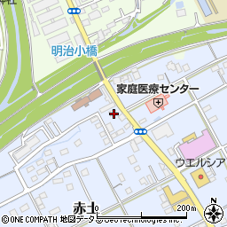 静岡県菊川市赤土1461周辺の地図