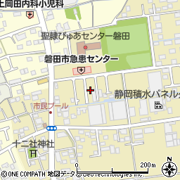 静岡県磐田市上大之郷60周辺の地図