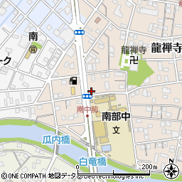 静岡県浜松市中央区龍禅寺町752周辺の地図