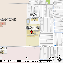 岡山市立竜之口小学校周辺の地図